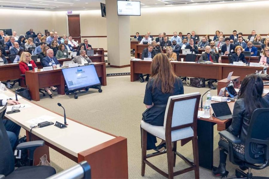 The audience at the Chicago Payments Symposium.